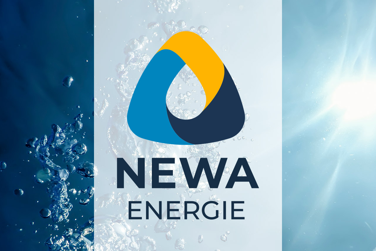 Das NEWA Energie Kraftwerk: Stromerzeugung zur Einspeisung von Energie in das öffentliche Netz und für autarke Stromerzeugung auf Wasserbasis.